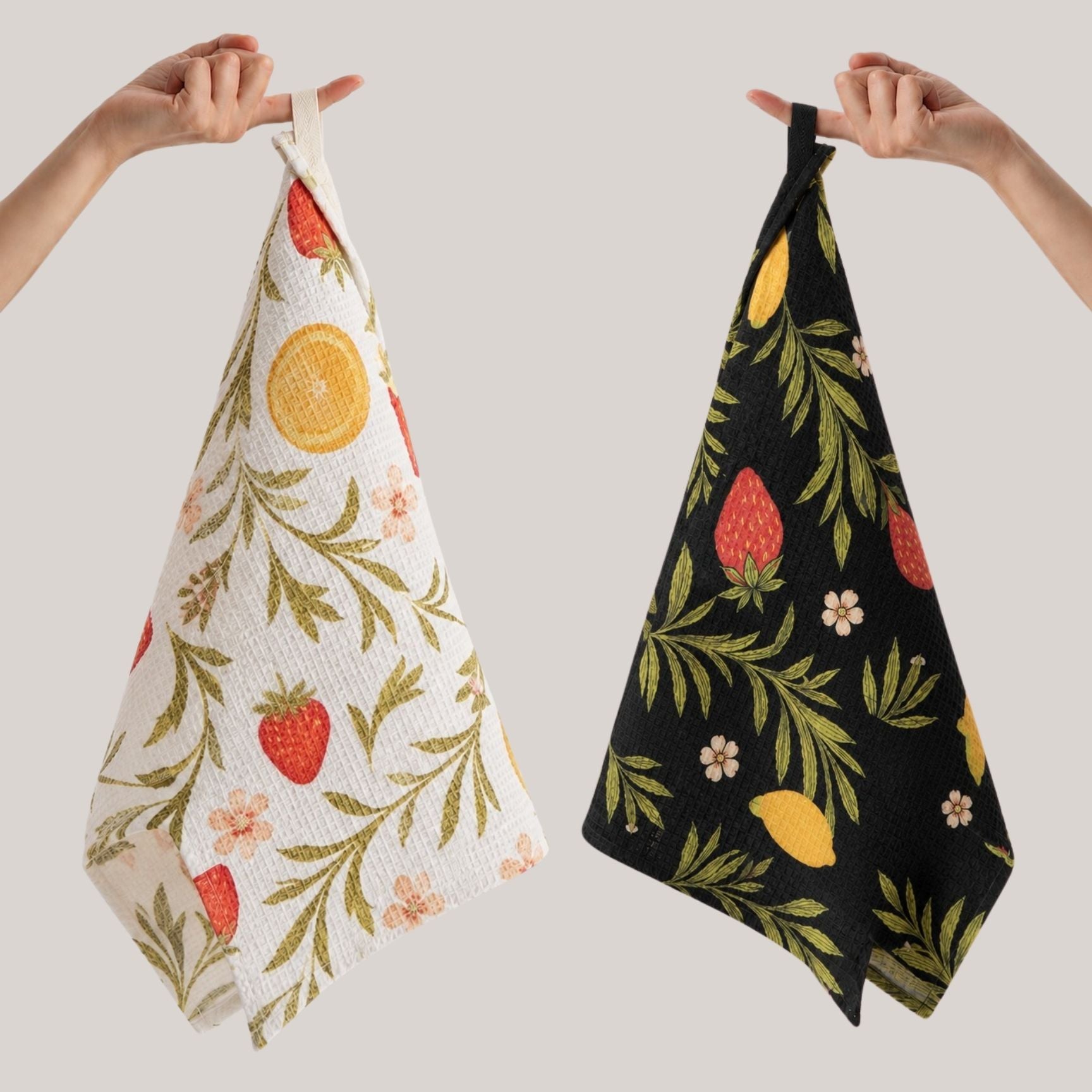 GIVE Waffle tea Towels – Set of 2