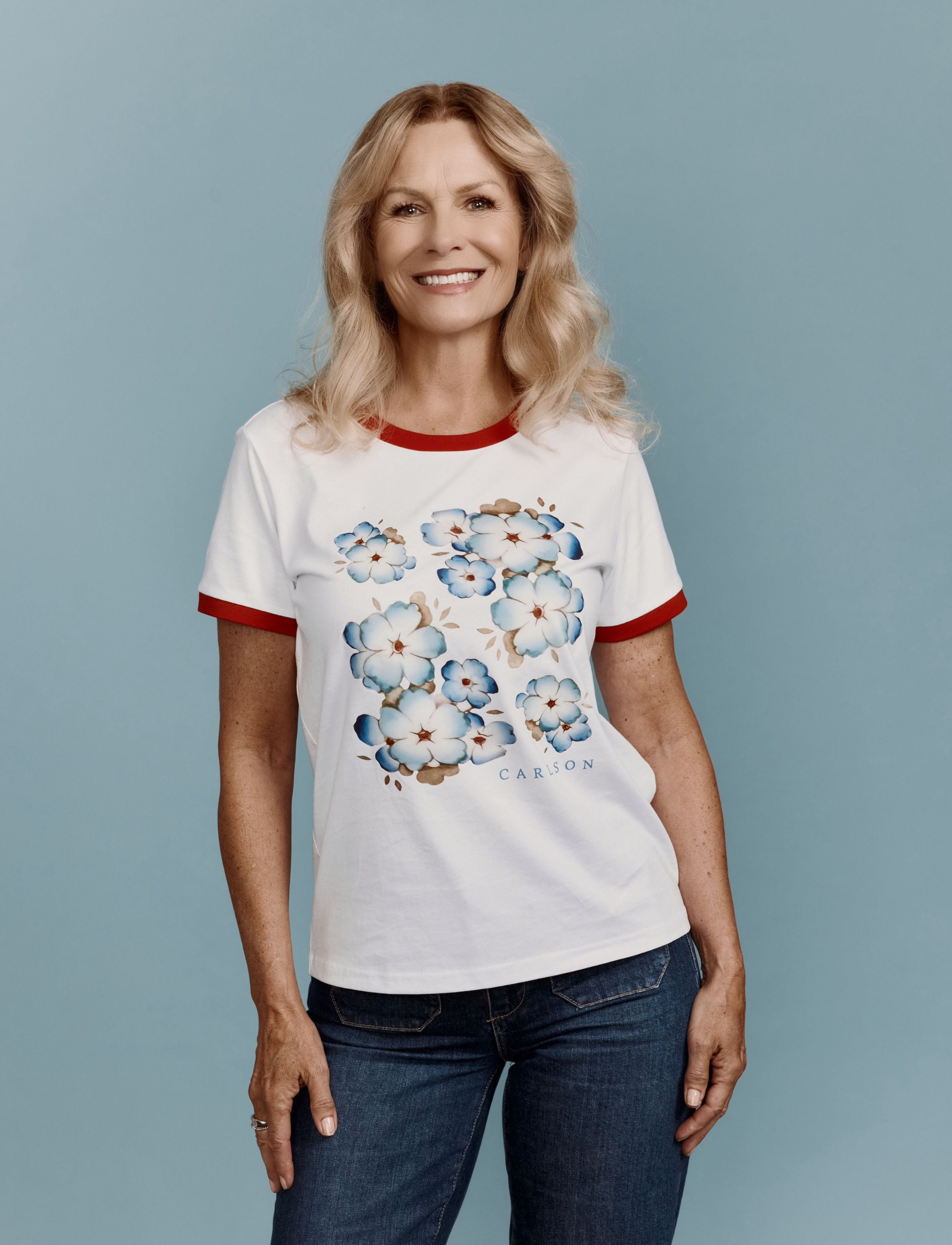 Carlson Women's Maple Ringer Tee