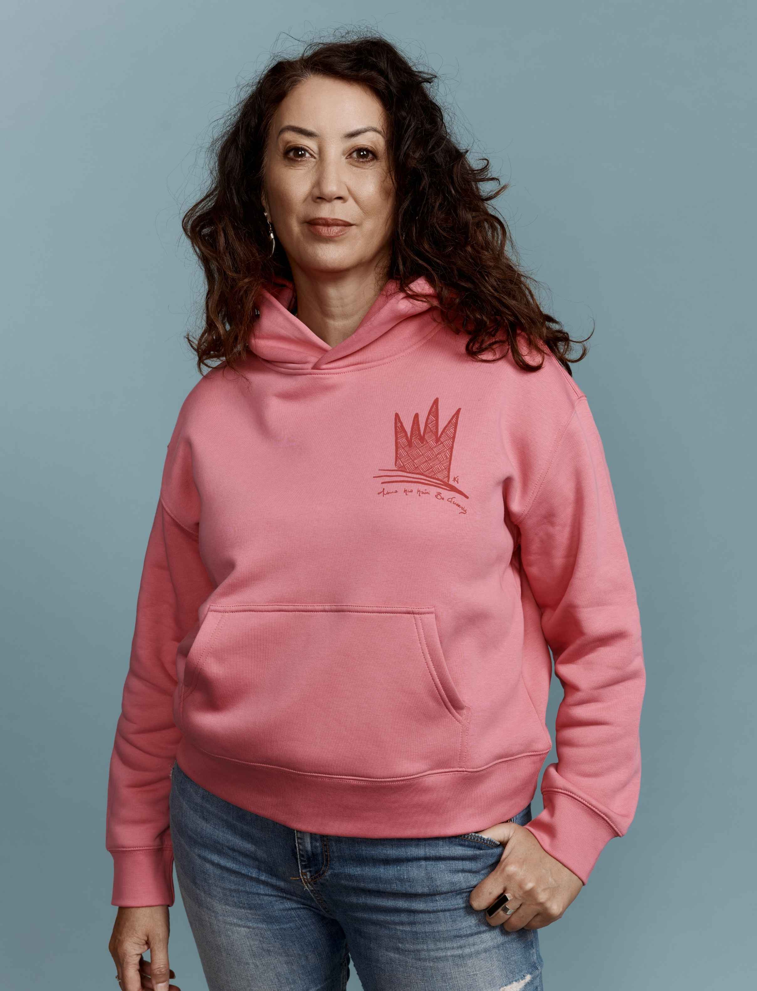 Kiri Nathan Women's Relax Hood Charity Pink